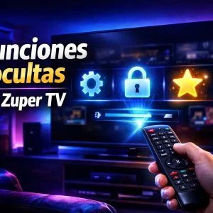Funciones ocultas en Zuper TV que la mayoría de los usuarios pasan por alto