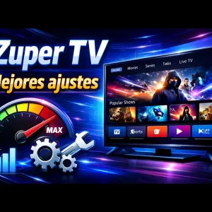 Mejores ajustes para el rendimiento de Zuper TV